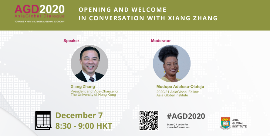 Opening and Welcome: In conversation with Xiang Zhang, HKU President